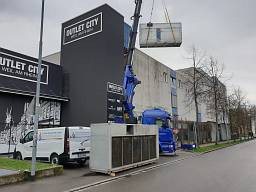 Neue Clivet Kaltwassersatzanlage / Carhartt Outlet Weil am Rhein &nbsp;&copy;&nbsp;Schäck Haustechnik GmbH